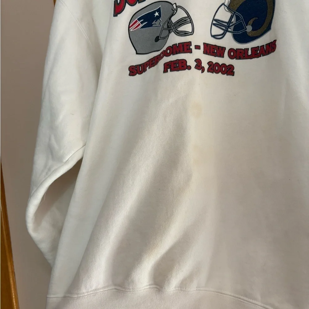 White Super Bowl XXVII Men’s Sweater - Picture 2 of 6